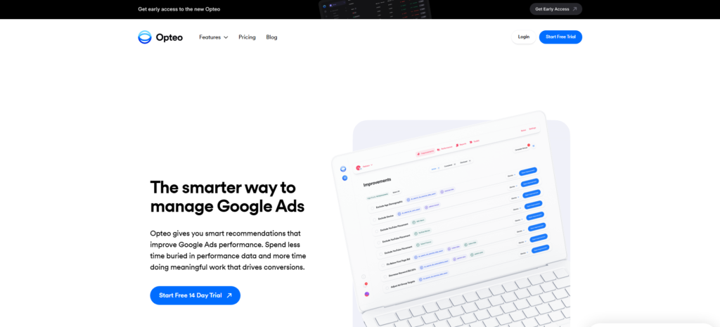 Opteo Google Ads Optimization